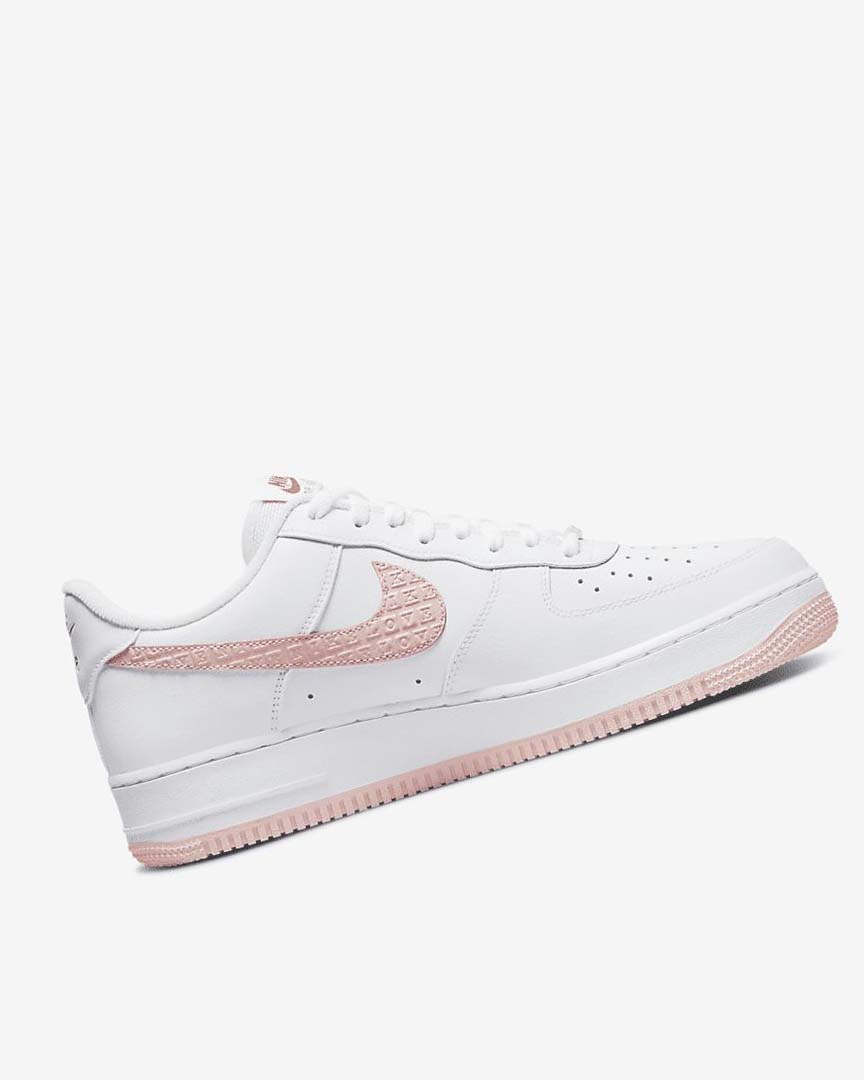 Zapatillas Nike Air Force 1 '07 Hombre Blancas Rojas | AR4511