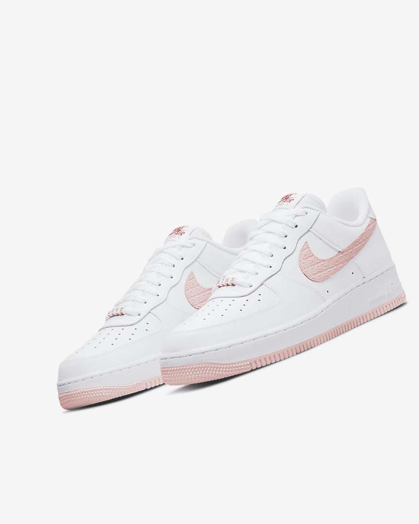 Zapatillas Nike Air Force 1 '07 Hombre Blancas Rojas | AR4511