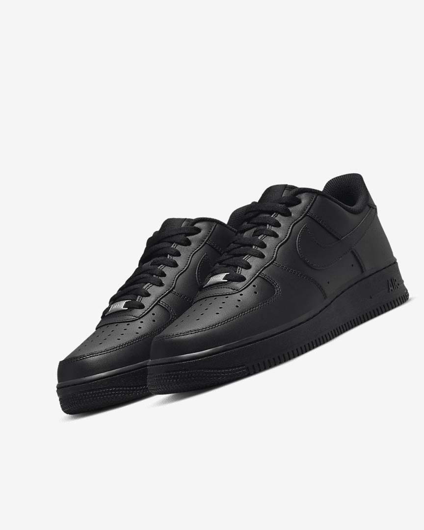 Zapatillas Nike Air Force 1 '07 Hombre Negras Negras | AR1158