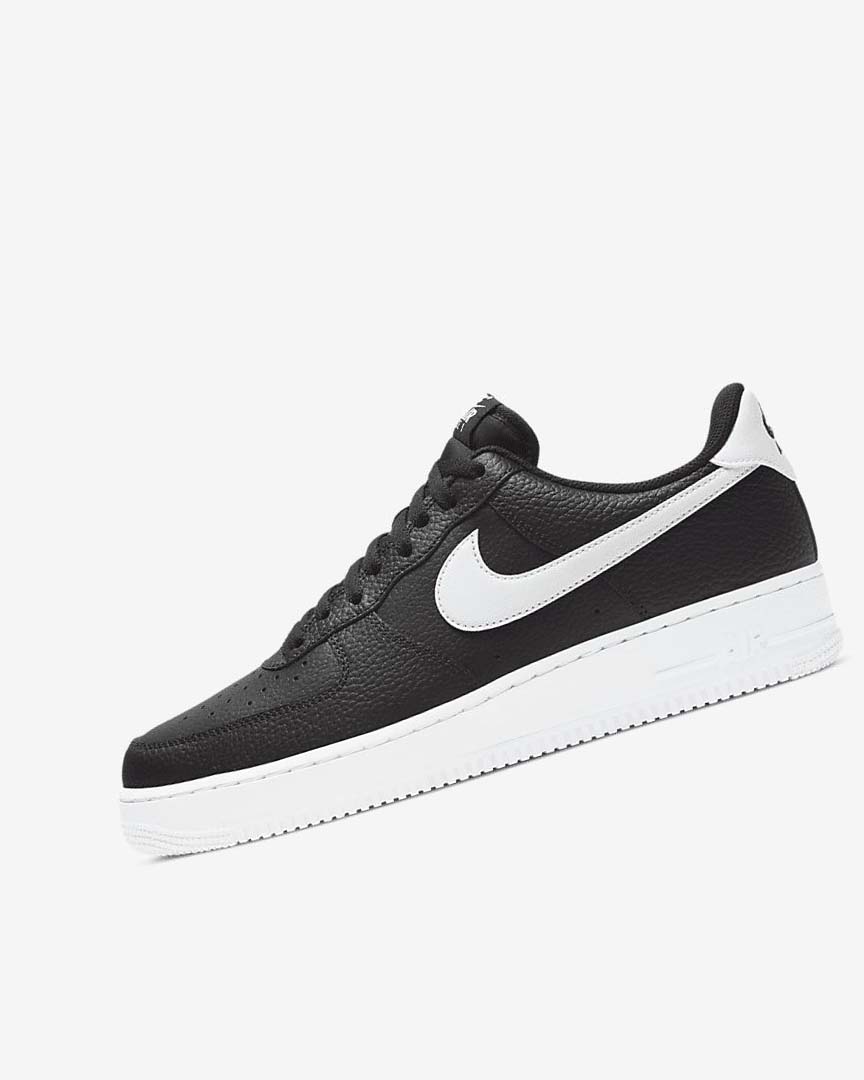 Zapatillas Nike Air Force 1 \'07 Hombre Negras Blancas | AR3251