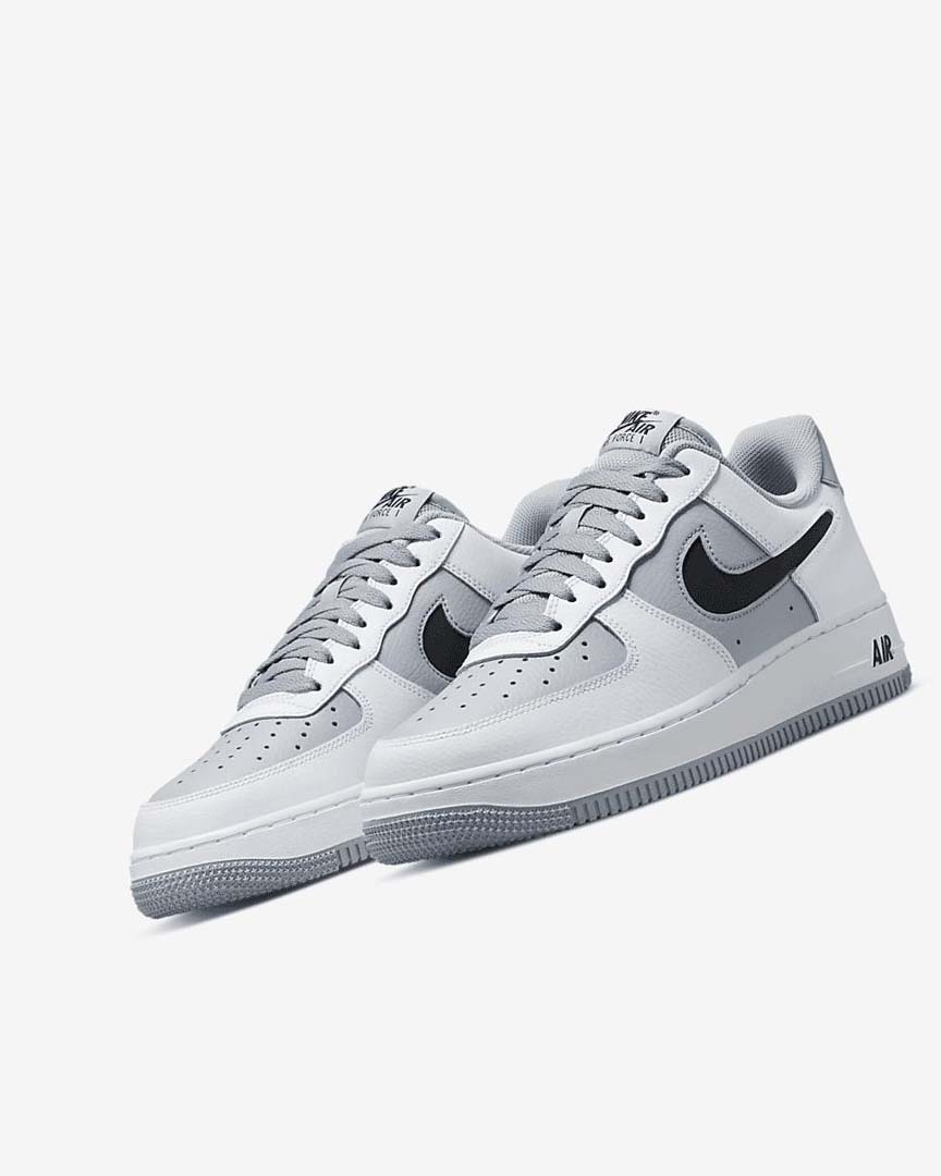 Zapatillas Nike Air Force 1 '07 LV8 Hombre Blancas Gris Negras | AR4950