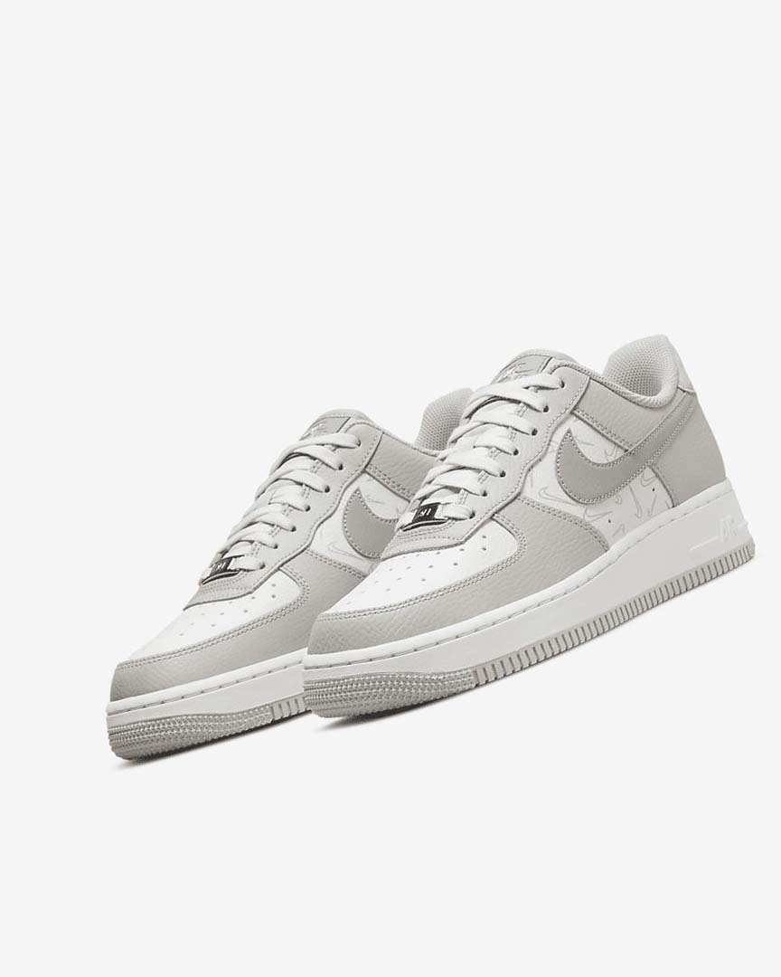 Zapatillas Nike Air Force 1 '07 Mujer Blancas Metal Plateadas Plateadas | AR2504