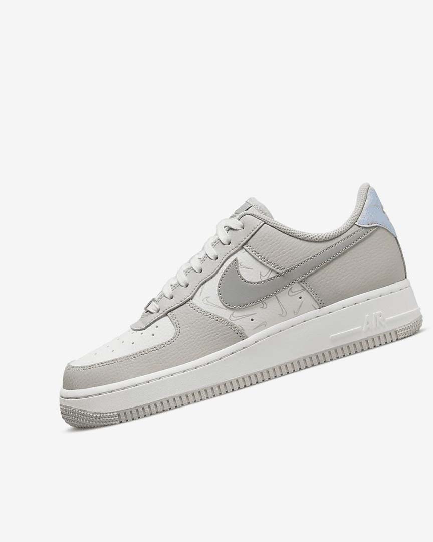 Zapatillas Nike Air Force 1 \'07 Mujer Blancas Metal Plateadas Plateadas | AR2504