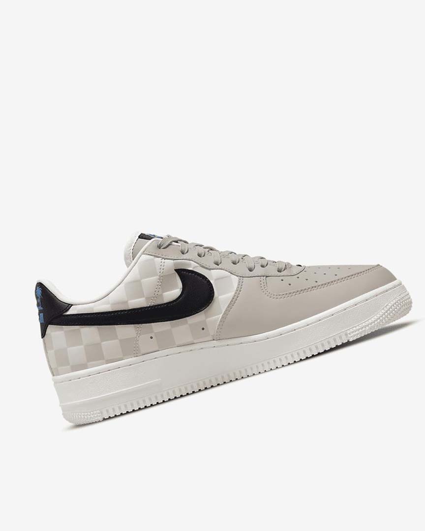 Zapatillas Nike Air Force 1 '07 QS Hombre Creme Negras Negras | AR4807