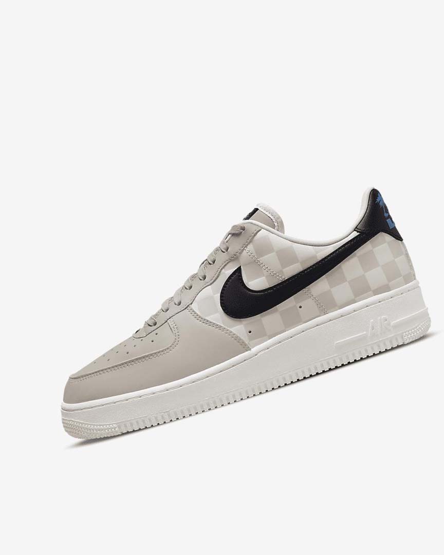 Zapatillas Nike Air Force 1 \'07 QS Hombre Creme Negras Negras | AR4807