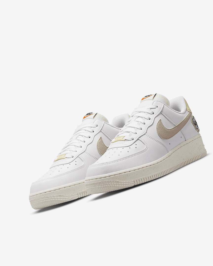 Zapatillas Nike Air Force 1 '07 SE Mujer Blancas Azules Rosas | AR2502