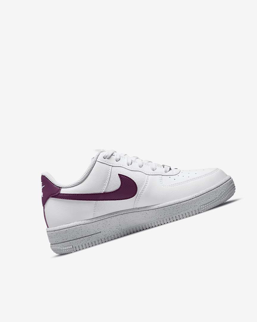 Zapatillas Nike Air Force 1 Crater Next Nature Niña Blancas Plateadas | AR1124