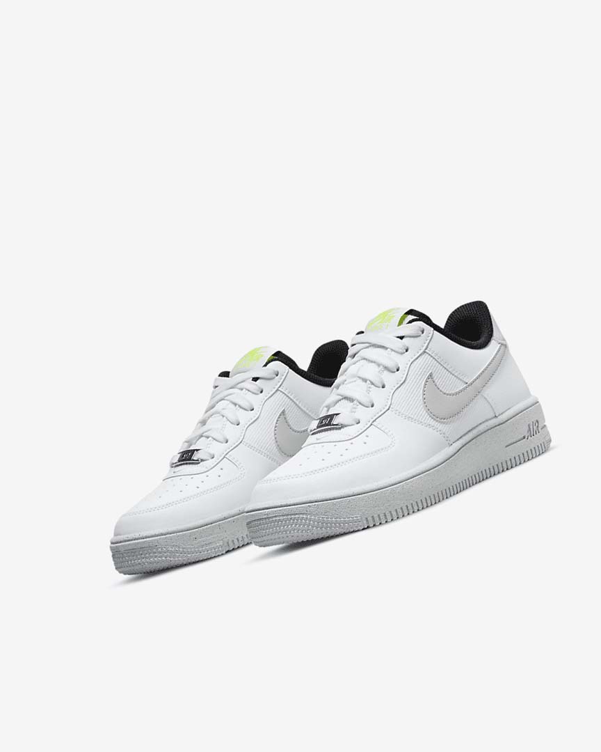 Zapatillas Nike Air Force 1 Crater Next Nature Niña Blancas Negras Beige Claro | AR2869