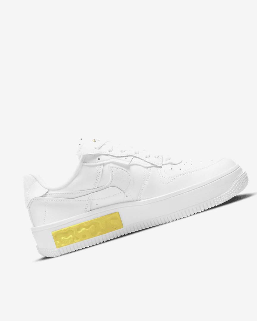 Zapatillas Nike Air Force 1 Fontanka Mujer Blancas Amarillo Blancas | AR2552