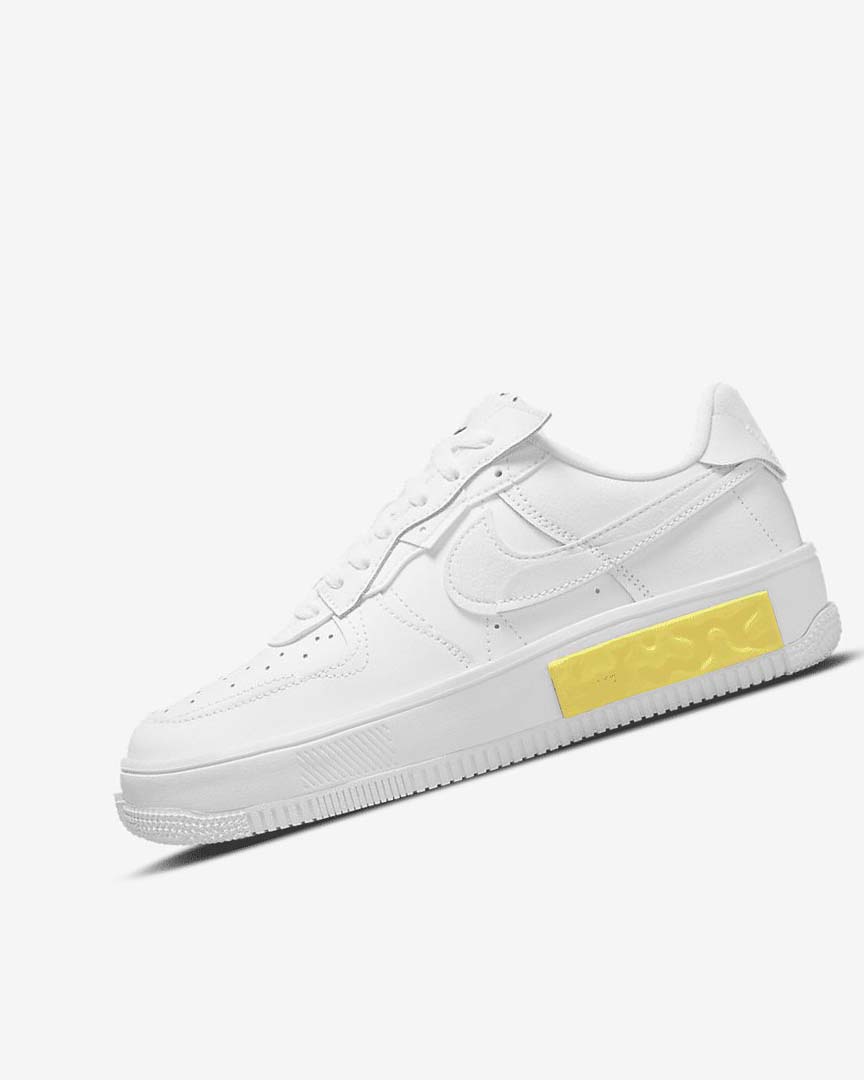 Zapatillas Nike Air Force 1 Fontanka Mujer Blancas Amarillo Blancas | AR2552