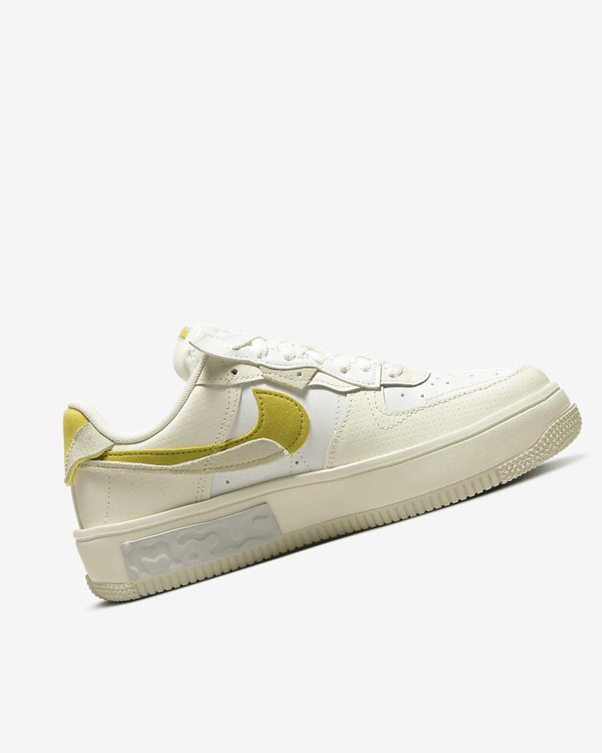 Zapatillas Nike Air Force 1 Fontanka Mujer Blancas Beige Claro | AR3159