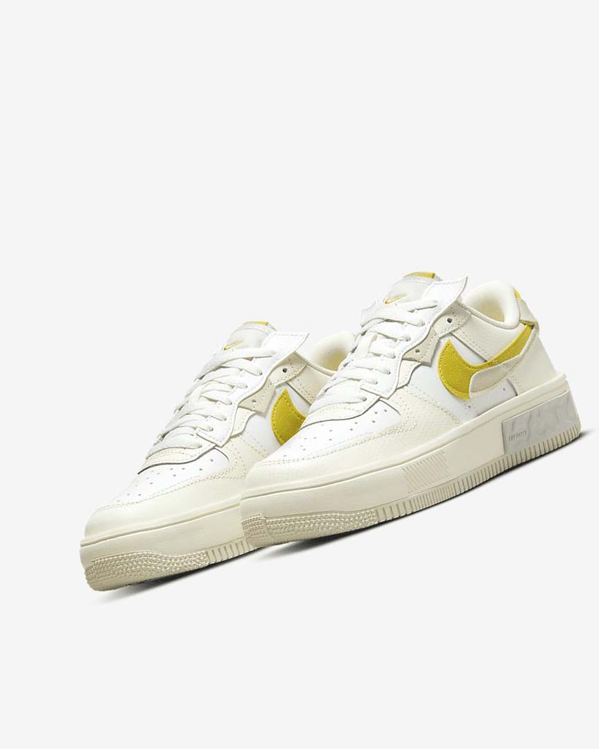 Zapatillas Nike Air Force 1 Fontanka Mujer Blancas Beige Claro | AR3159