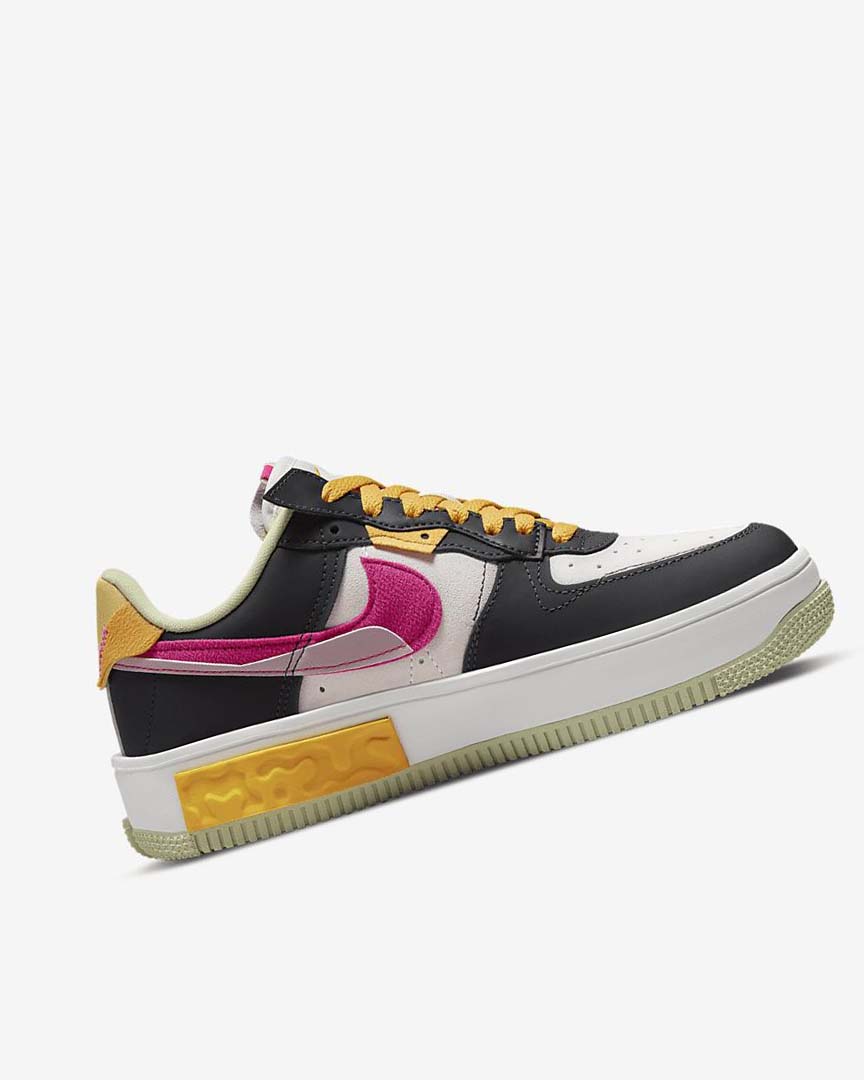 Zapatillas Nike Air Force 1 Fontanka Mujer Blancas Moradas Rosas | AR5182