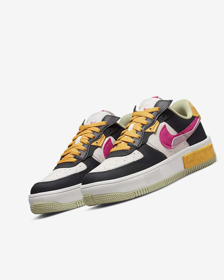 Zapatillas Nike Air Force 1 Fontanka Mujer Blancas Moradas Rosas | AR5182