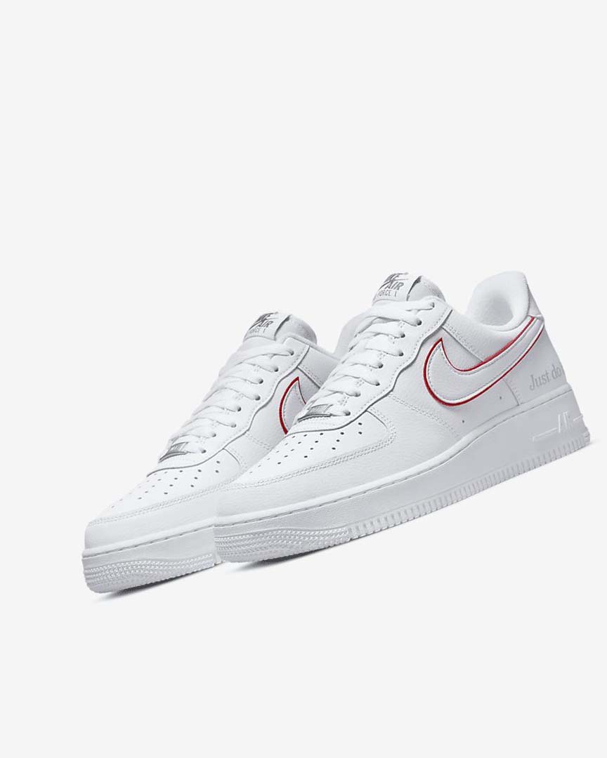 Zapatillas Nike Air Force 1 Hombre Blancas Verde Metal Plateadas Rojas | AR2550