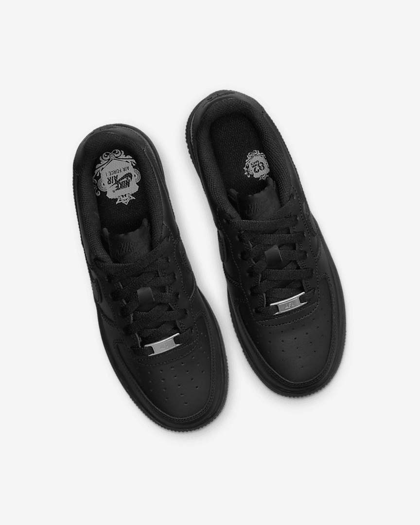 Zapatillas Nike Air Force 1 LE Niña Negras Negras | AR2701