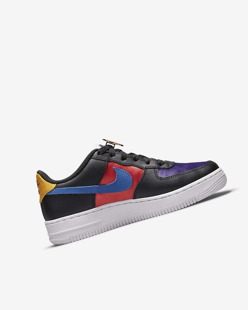 Zapatillas Nike Air Force 1 LV8 EMB Niña Negras Turquesa Moradas Rojas | AR2950