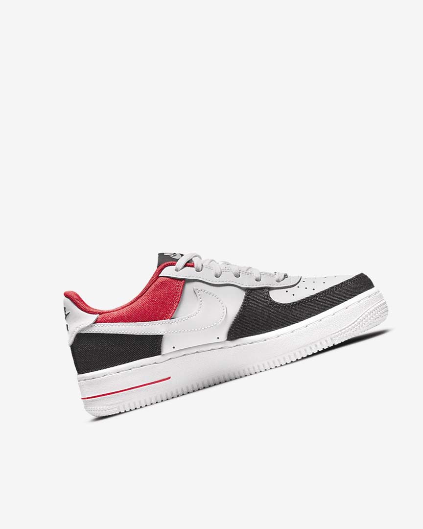 Zapatillas Nike Air Force 1 LV8 Niña Blancas Azul Marino Rojas Blancas | AR2386