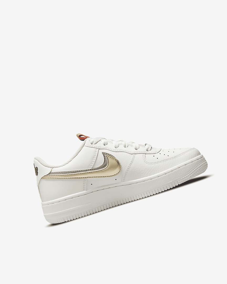 Zapatillas Nike Air Force 1 LV8 Niña Blancas Rosas Metal Azules Gris | AR4812