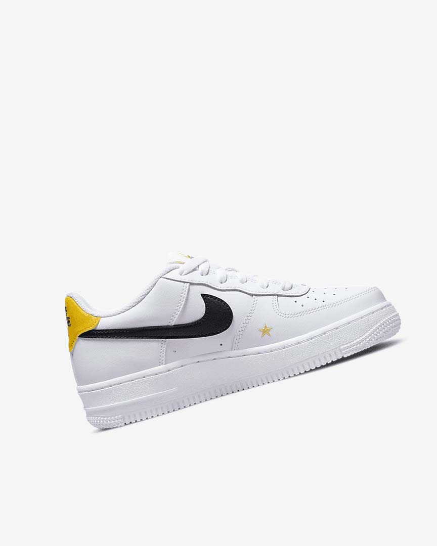 Zapatillas Nike Air Force 1 LV8 Niña Blancas Negras | AR5370