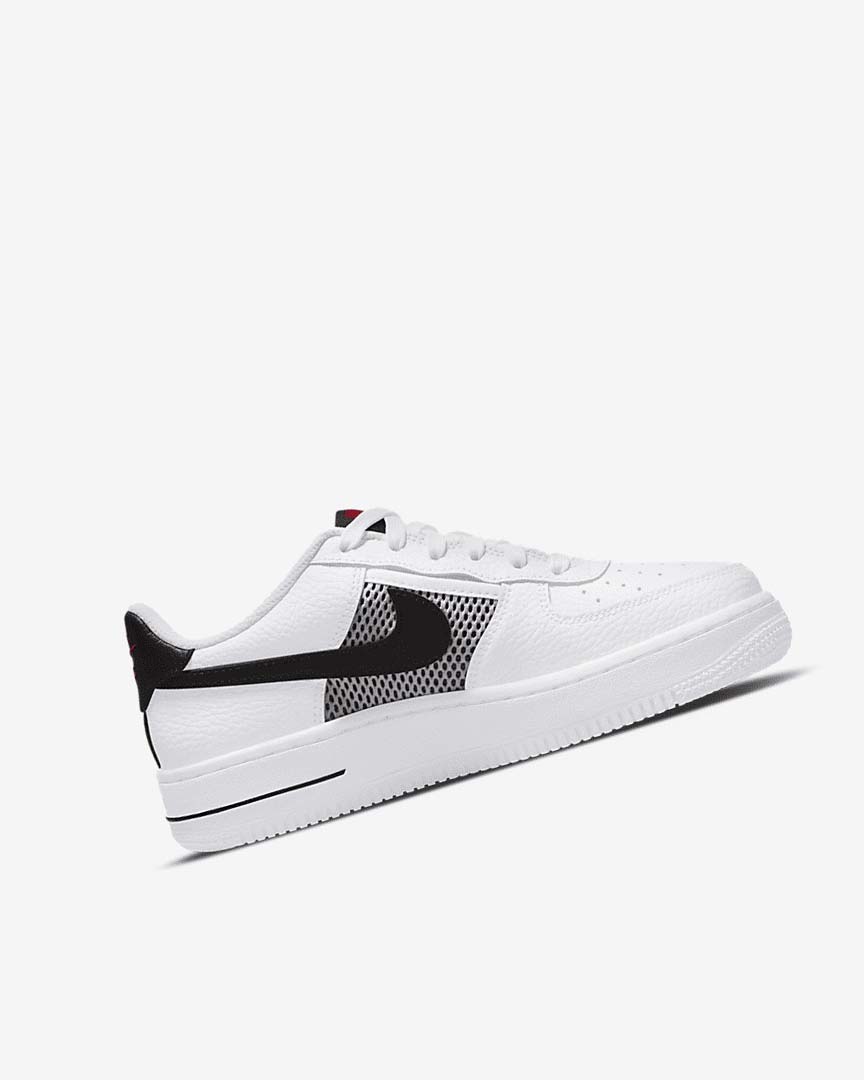 Zapatillas Nike Air Force 1 LV8 Niña Blancas Rojas Blancas Negras | AR5492