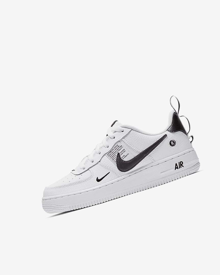 Zapatillas Nike Air Force 1 LV8 Utility Niño Blancas Negras Amarillo Blancas | AR1197