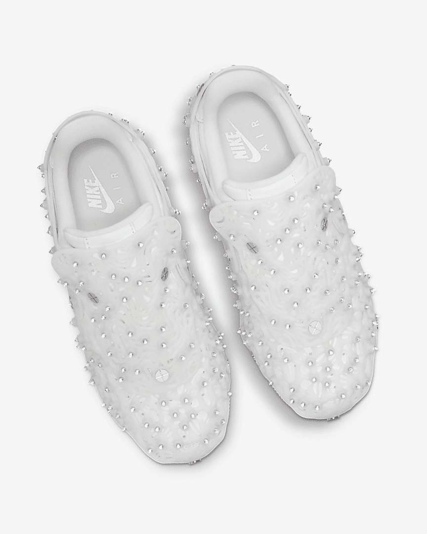 Zapatillas Nike Air Force 1 LXX x Swarovski Mujer Blancas Metal Plateadas Blancas | AR5085