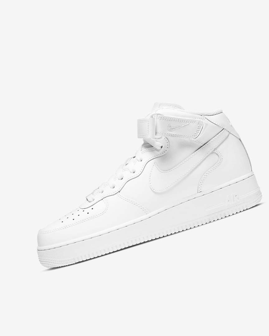 Zapatillas Nike Air Force 1 Mid \'07 Hombre Blancas Blancas | AR4839