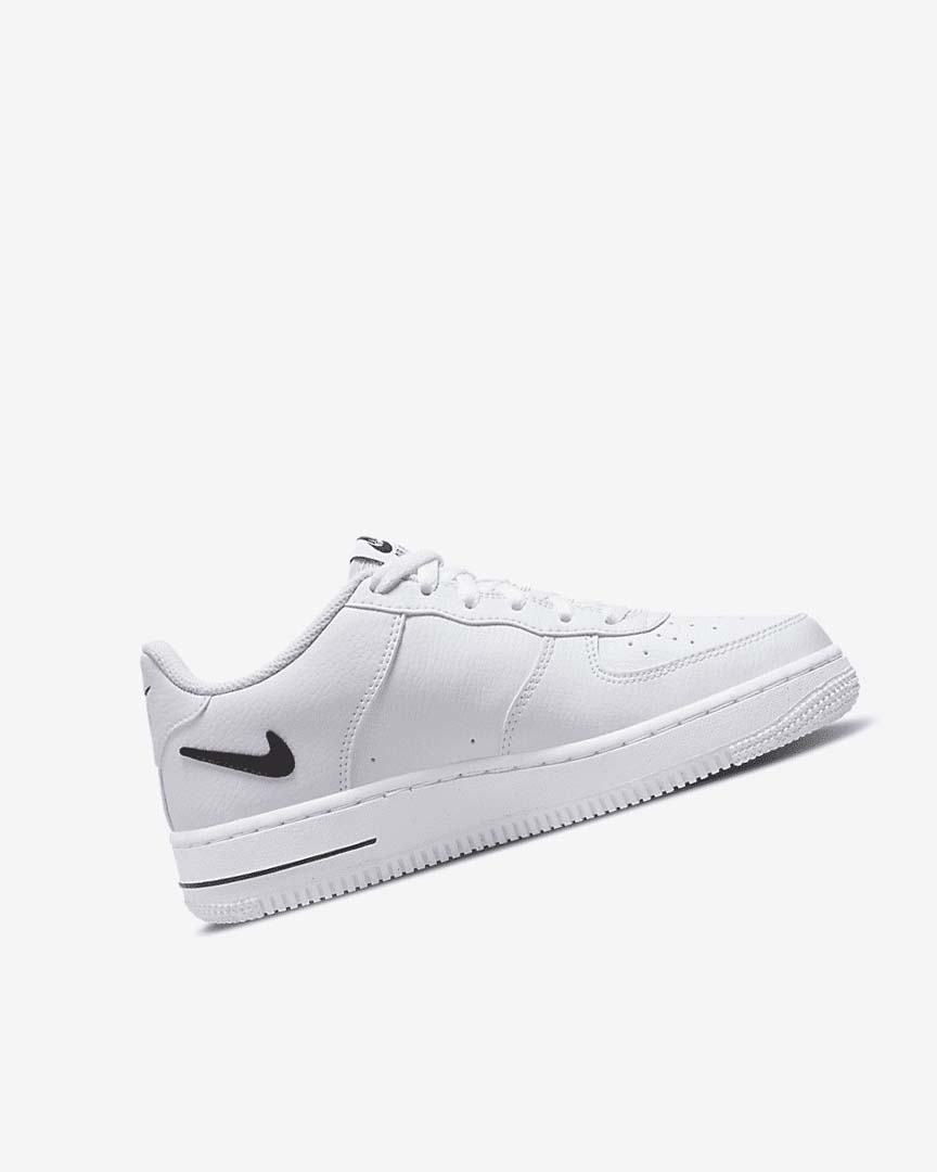 Zapatillas Nike Air Force 1 Niña Blancas Negras | AR3163