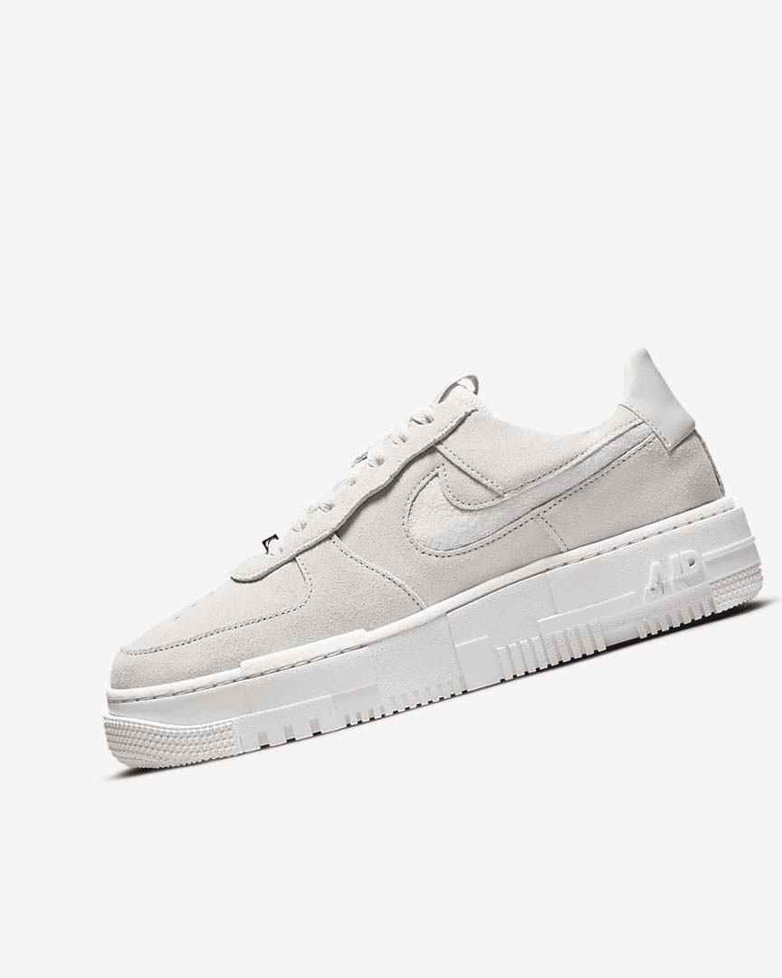 Zapatillas Nike Air Force 1 Pixel Mujer Blancas Beige Claro Rosas | AR2825