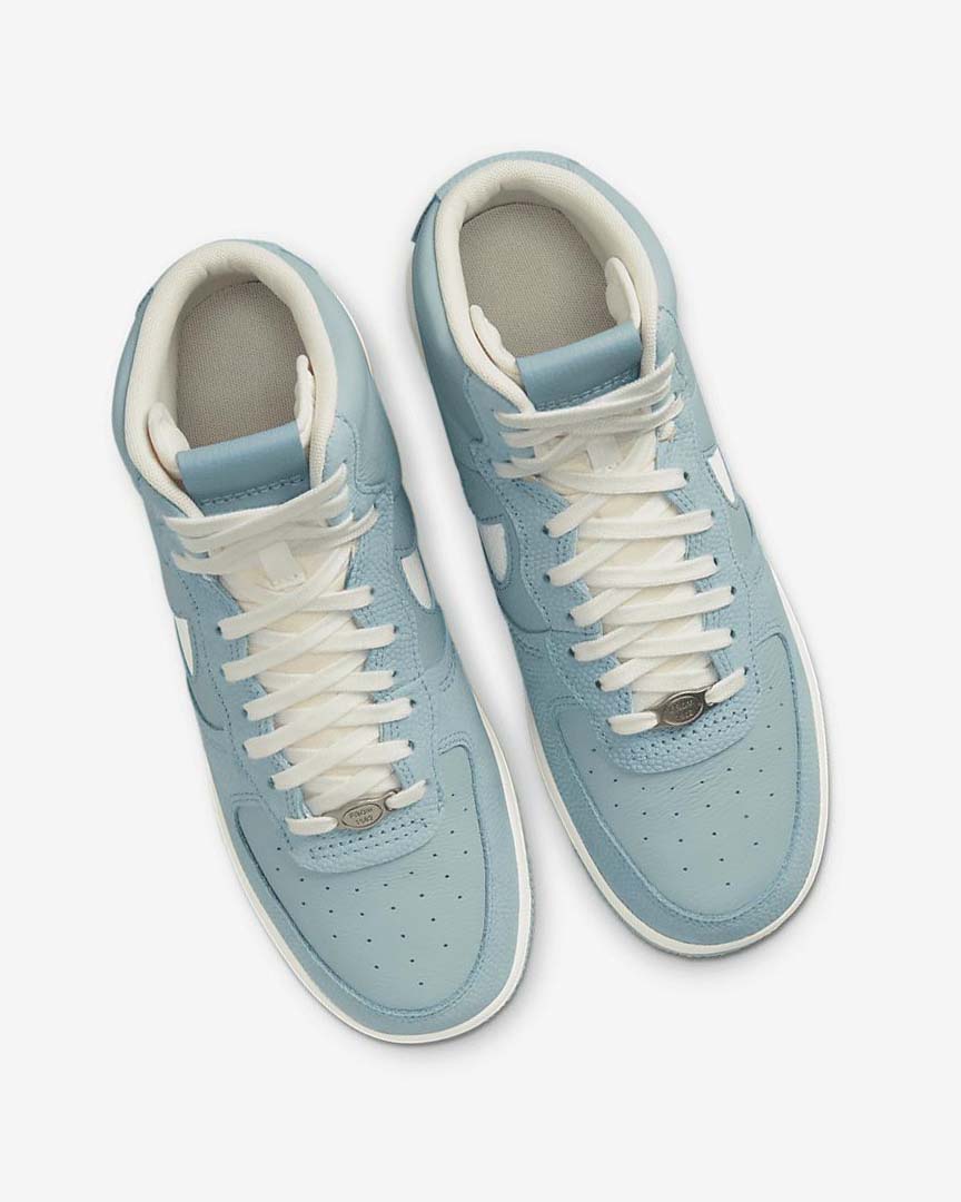 Zapatillas Nike Air Force 1 Sculpt Mujer Azules Metal Plateadas Blancas | AR1173