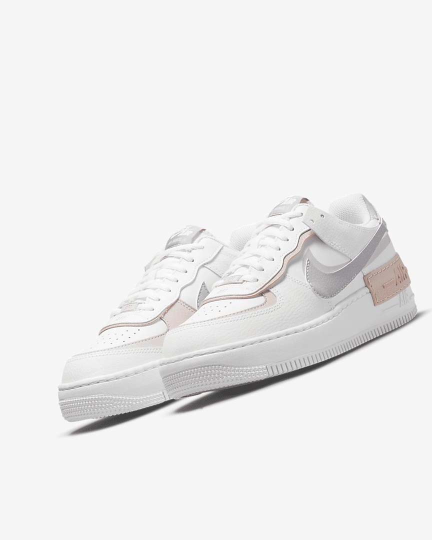 Zapatillas Nike Air Force 1 Shadow Mujer Blancas Rosas Rosas Gris | AR2235