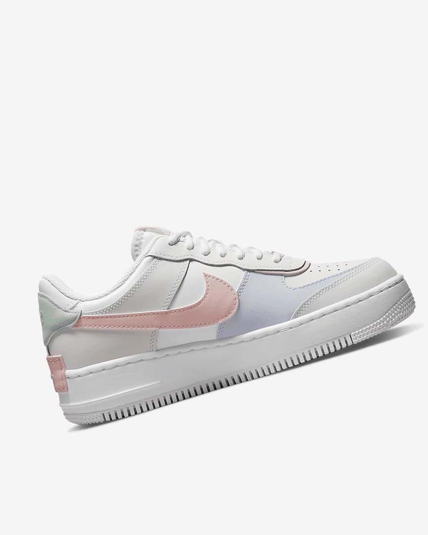 Zapatillas Nike Air Force 1 Shadow Mujer Blancas Verde Menta Gris | AR2534