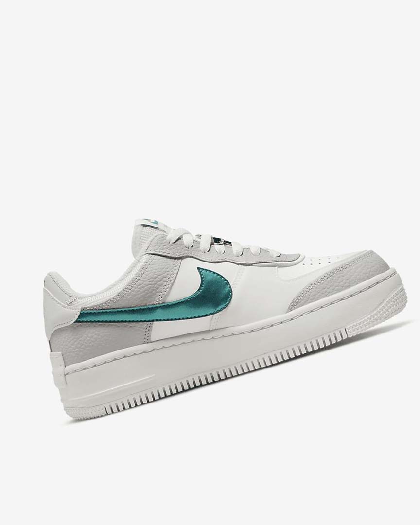 Zapatillas Nike Air Force 1 Shadow Mujer Blancas Gris Blancas | AR2924