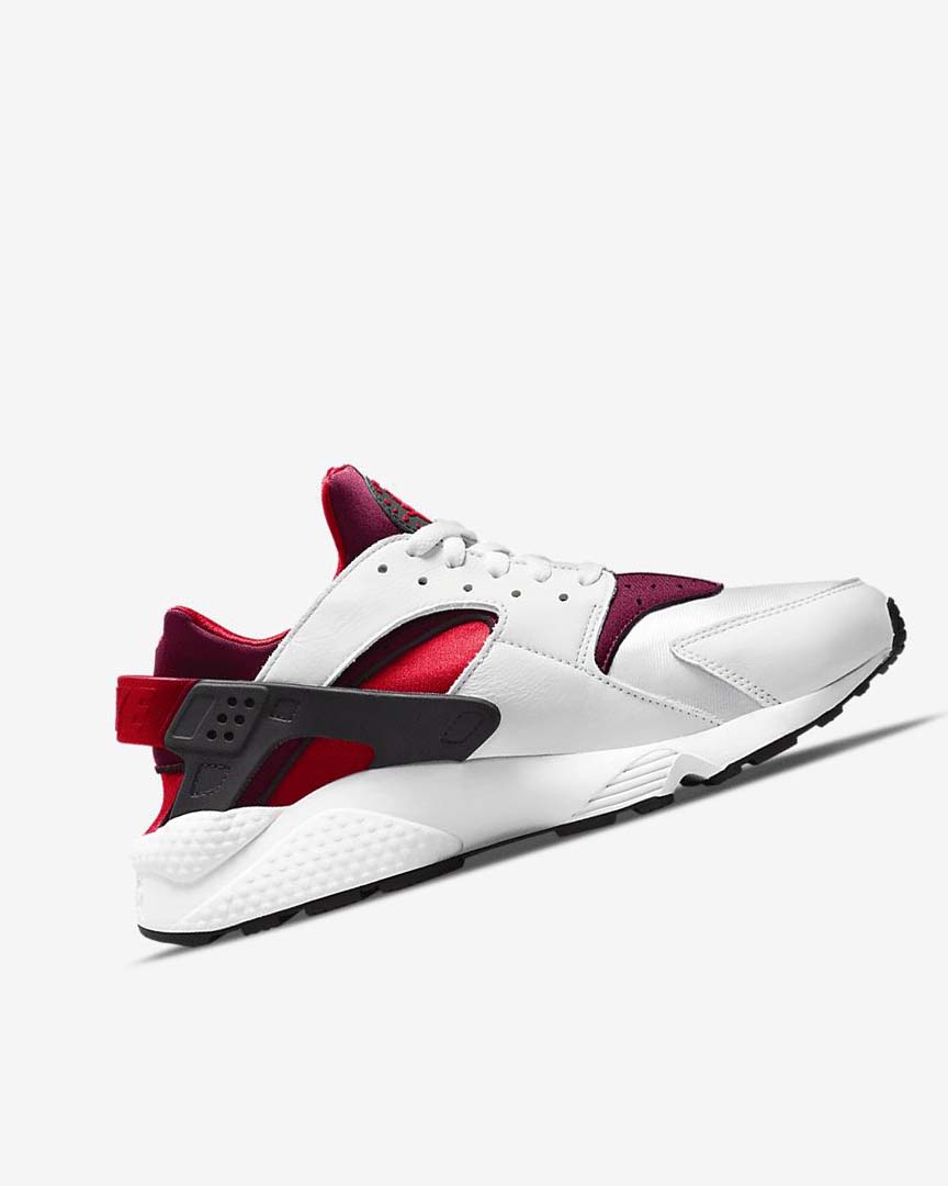 Zapatillas Nike Air Huarache Hombre Blancas Rojas Negras Rojas | AR2424