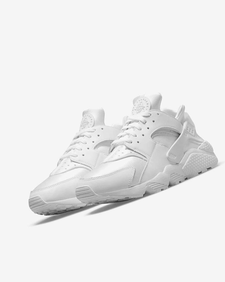 Zapatillas Nike Air Huarache Hombre Blancas Plateadas | AR4802