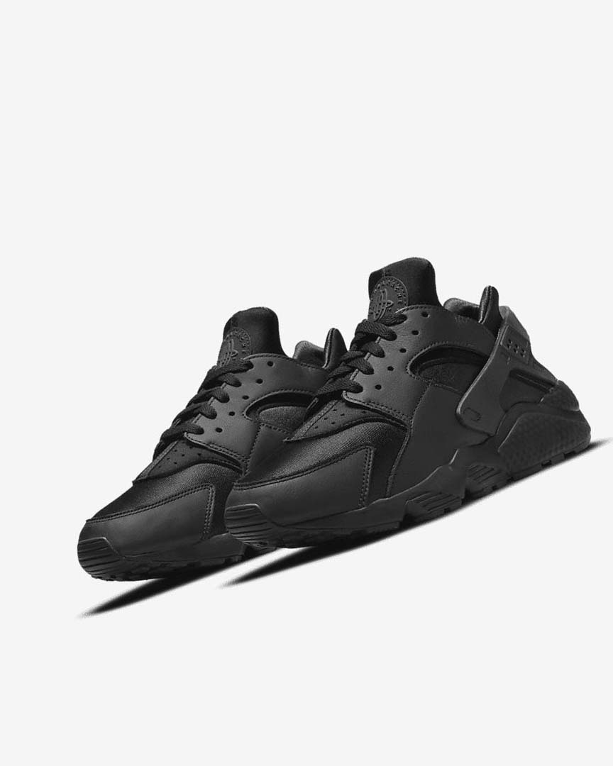 Zapatillas Nike Air Huarache Hombre Negras Gris Oscuro Negras | AR2830