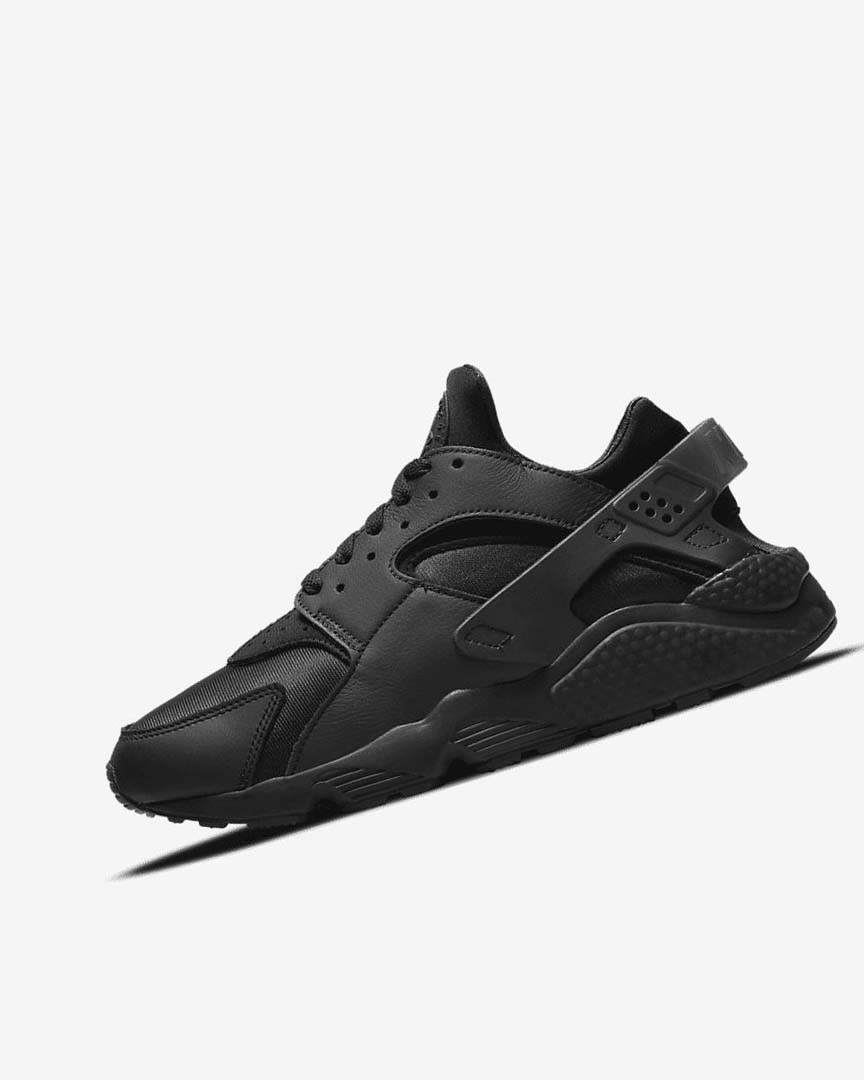 Zapatillas Nike Air Huarache Hombre Negras Gris Oscuro Negras | AR2830