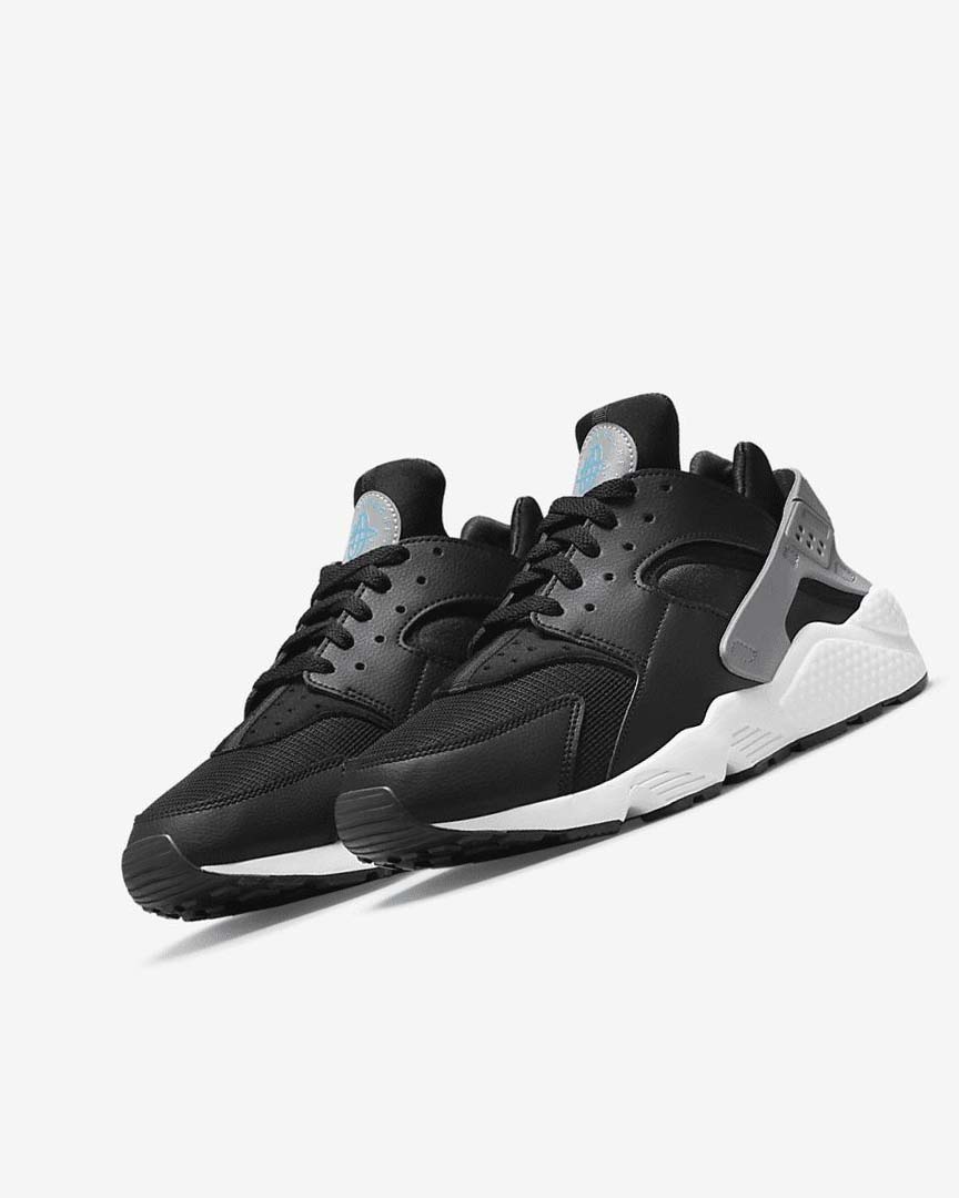 Zapatillas Nike Air Huarache J22 Hombre Negras Gris Blancas | AR5554