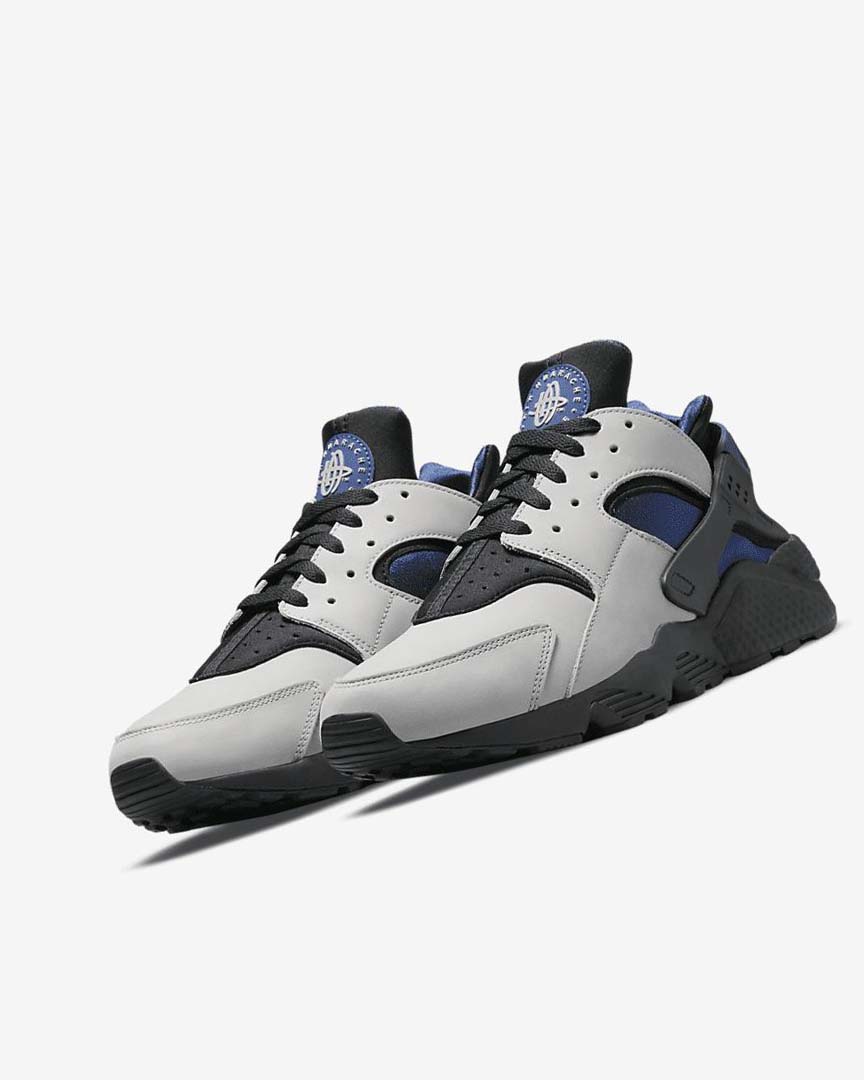 Zapatillas Nike Air Huarache LE Hombre Gris Negras Azul Marino | AR4965