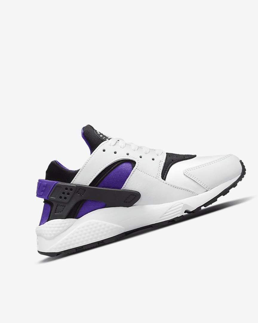 Zapatillas Nike Air Huarache Mujer Blancas Moradas Negras | AR2248