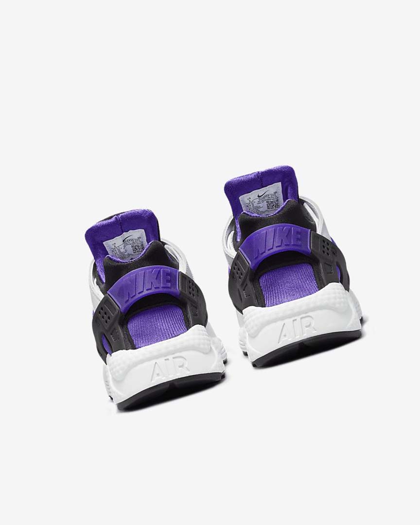 Zapatillas Nike Air Huarache Mujer Blancas Moradas Negras | AR2248