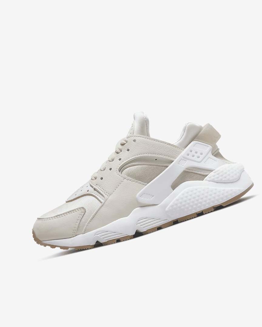 Zapatillas Nike Air Huarache Mujer Kaki Marrones Claro Blancas | AR2267