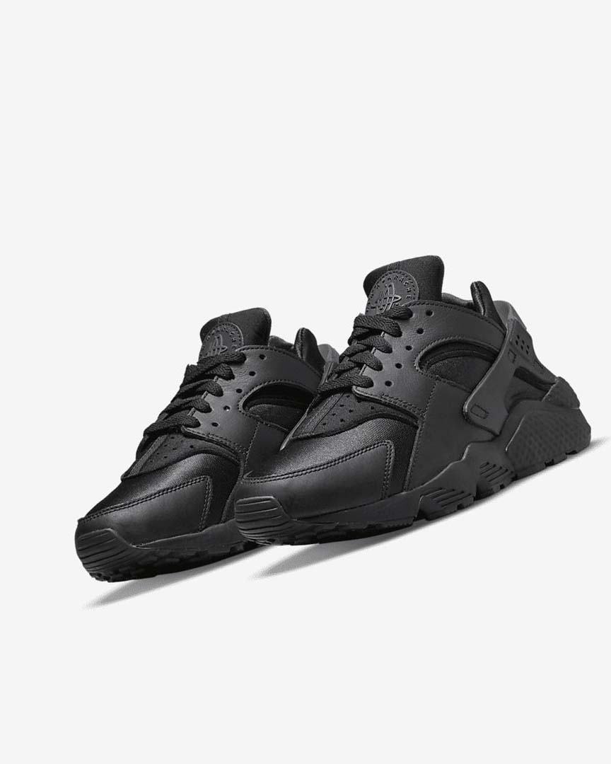 Zapatillas Nike Air Huarache Mujer Negras Gris Oscuro Negras | AR5278