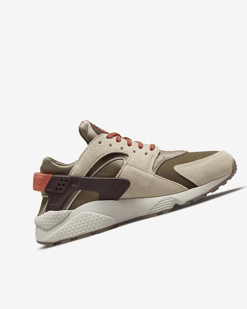 Zapatillas Nike Air Huarache SP Mujer Kaki Burdeos | AR2490