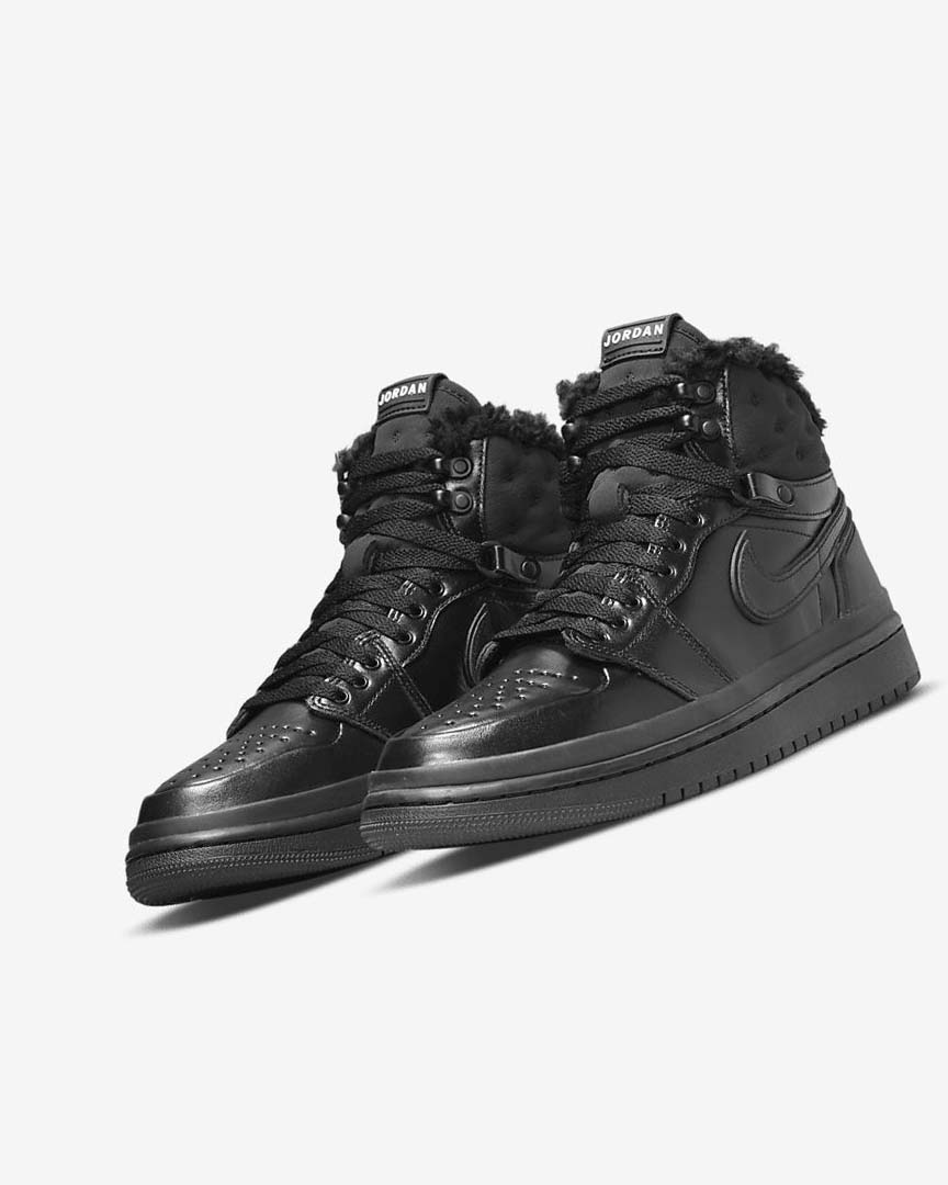 Zapatillas Nike Air Jordan 1 Acclimate Mujer Negras Negras Blancas | AR4528