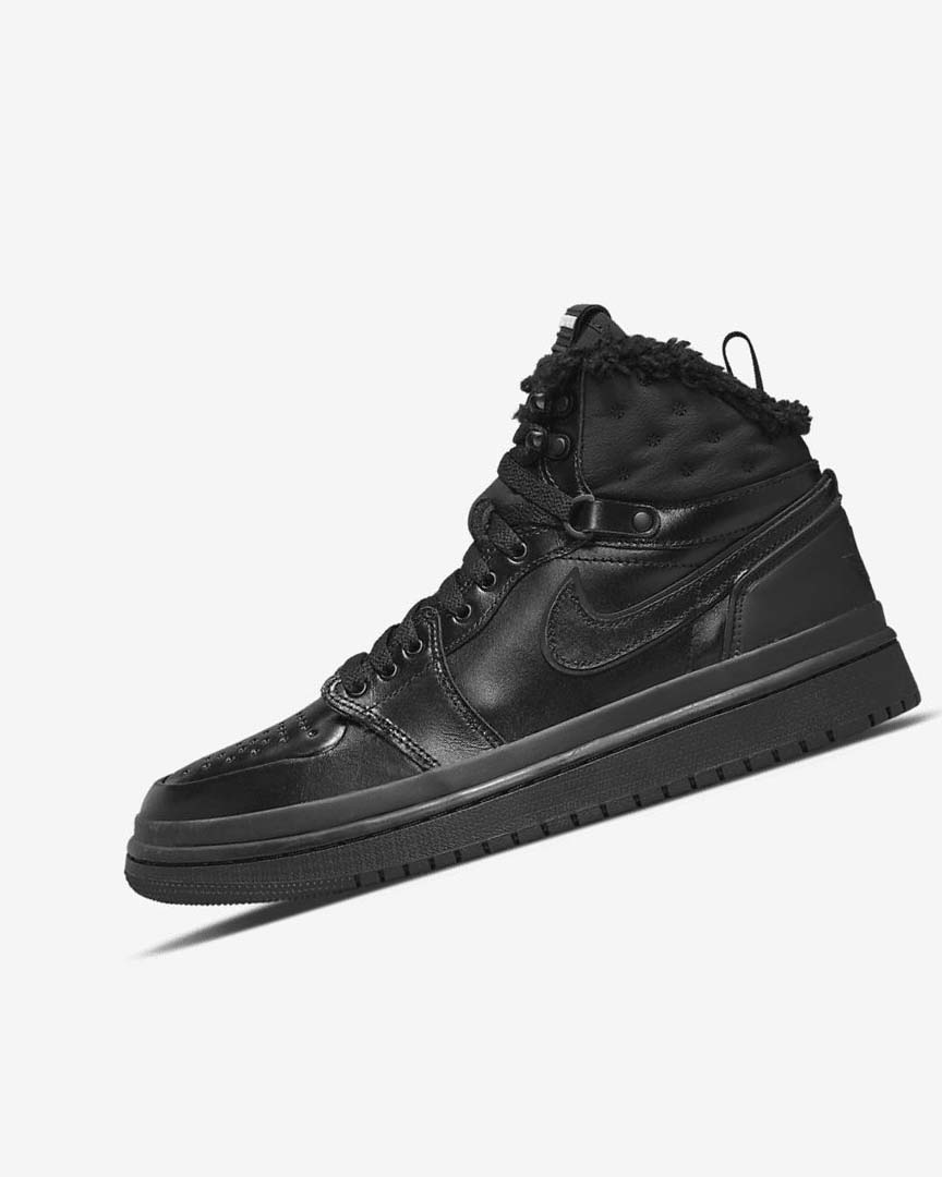 Zapatillas Nike Air Jordan 1 Acclimate Mujer Negras Negras Blancas | AR4528