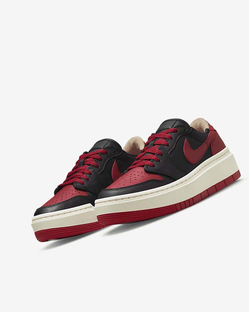 Zapatillas Nike Air Jordan 1 Elevate Low SE Mujer Negras Rojas | AR2389