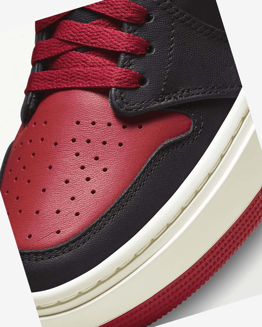 Zapatillas Nike Air Jordan 1 Elevate Low SE Mujer Negras Rojas | AR2389