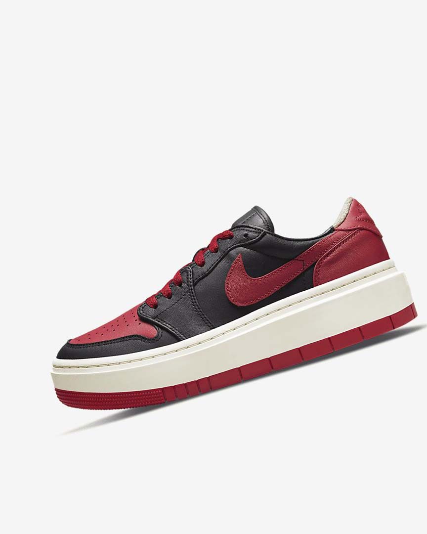 Zapatillas Nike Air Jordan 1 Elevate Low SE Mujer Negras Rojas | AR2389